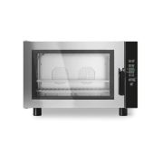 Forno elettrico a convezione con umidificatore MDLR per gastronomia Porta a bandiera Modello GEU411P