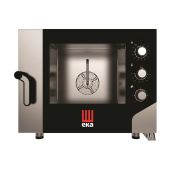 Forno elettrico a convezione MKF464S Capacità: N° 4 teglie / griglie (600x400 mm) Potenza elettrica Kw 7.8 Apertura laterale