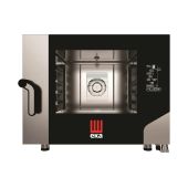Forno elettrico combinato convezione vapore Modello MKF464BM Capacità: N° 4 teglie (600x400 mm) Potenza elettrica Kw 7,8