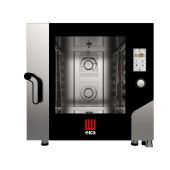 Forno elettrico combinato convezione vapore Modello MKF664TS Capacità: N° 6 teglie (600x400 mm) Potenza Kw 11.4