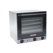 Forno elettrico a convezione con umidificatore Modello S4ECO per gastonomia,panetteria e pasticceria Capacità n. 4 teglie in alluminio cm 44x31,5