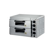 Fornetto Elettrico per pizza due Camere Modello EP1 + 1 Potenza: kW 3