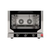 Forno elettrico ventilato a convezione con vapore per panetteria e pasticceria Modello EKF464NUD Capacità n.4 teglie cm 60x 40 Potenza Kw 6,4 Apertura a ribalta