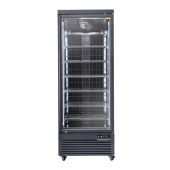 Armadio Frigo Refrigerato Modello RFG750B Porte a vetro NERO