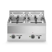 Friggitrice elettrica ECO 2 vasche MDLR Modello F6060FRESE2V10T