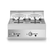 Friggitrice elettrica 2 vasche MDLR Modello F7070FRES2V10T