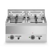Friggitrice elettrica 2 vasche MDLR Modello F6060FRES2V10T