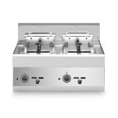 Friggitrice elettrica da banco ECO MDLR N.2 vasche Modello F6570FRESE2V10T