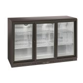 Frigorifero retro banco a 6 ripiani 3 porte scorrevoli\Espositore bibite Modello BBC330S