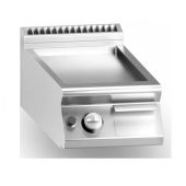 Fry top elettrico piastra liscia cromata MDLR Modello CL9040FTESCRT