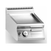 Fry top elettrico piastra liscia cromata MDLR Modello CL7040FTESCRT