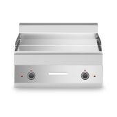 Fry top elettrico Piastra liscia cromata MDLR Modello F6570FTECLT