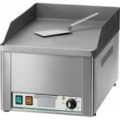 FryTop elettrico Modello FRY1L singolo liscio piano in acciaio