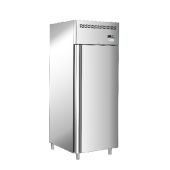 Armadio Frigo In acciaio inox AISI 201 ForCold Modello G-GN600TN-FC Statico Gastronorm 2/1(cm 65 x 53)