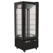Vetrina espositiva Modello G-LSC65LB ventilata 4 lati in vetro 