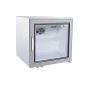 Armadio frigo refrigerato snack Modello G-SC50G in lamiera verniciata Statico N.1 porta a vetro