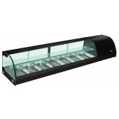 Vetrina refrigerata da banco per sushi 2 ripiani Modello G-TS1800