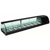Vetrina refrigerata da banco per sushi 2 ripiani Modello G-TS2000