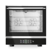 Forno elettrico a convezione con grill ed umidificatore MDLR per gastronomia Apertura a ribalta Modello GERU423SP