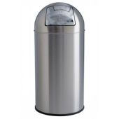 Gettacarte push  MDL in acciaio inox satinato Modello 106051