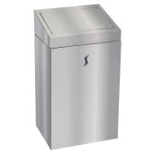 Gettacarte con coperchio push  MDL in acciaio inox 201 satinato Modello BRINOX  110521