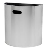 Gettacarte murale 20 L MDL in acciaio inox satinato Modello MILUNA  773036