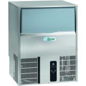 Fabbricatore di Ghiaccio a cubetto pieno Deposito 60 Kg Produzione nelle 24h Kg 100 Modello GH100N A-W