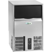 Fabbricatore di Ghiaccio a cubetto pieno Deposito 25 Kg Produzione nelle 24h Kg 50 Modello GH50 A-W