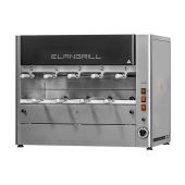 Girarrosto \ Churrasco a gas ENG Modello ChurrascoCM9G N.9 spade in acciaio inox