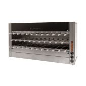 Girarrosto Elettrico ENG Modello ChurrascoCM35E 3 piani Motoriduttori indipendenti per ogni spada Spade N. 35 in acciaio inox