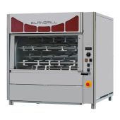 Girarrosto elettrico planetario ENG Capacità n. 60/75 polli N.10 aste in tubolare inox 12x12 mm Modello GER10