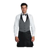 Grembiule VICTOR unisex 100% Poliestere Nero + gessato Modello 037208