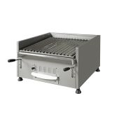 Griglia a carbonella ENG Struttura portante in acciaio inox nervata e rinforzata Modello Grill GC-11