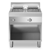 Griglia elettrica 2 zone di cottura MDLR Armadio aperto Modello F7080GREA