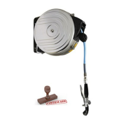 Gruppo di lavaggio carenato con avvolgitubo in acciaio inox con tubo con certificazione alimentare (10m) MNL Modello SR000000034F