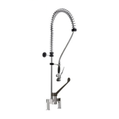 Gruppo Doccia Prelavaggio Biforo a lavello miscelatore solo kit doccia MNL Modello R0102020208