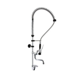 Gruppo Doccia Prelavaggio Monoforo Miscelatore - canna girevole metà asta MNL Modello R0201020220