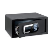 Cassaforte elettronica motorizzata Notebook 15 pollici THX Display a led CON PRESA INTERNA PER RICARICA COMPUTER Modello TSW/4HN-CP