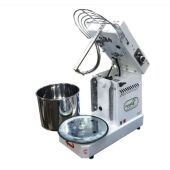Impastatrice a spirale testa ribaltabile Fg Vasca estraibile Impasto per ciclo 8 Kg N.10 velocità Modello IM8S10V