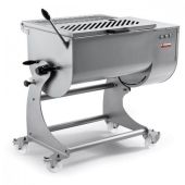 Impastatrice per carne Modello IP 180 XP B/a Potenza 1ph watt 750 - hp 1 (x2) 3ph watt 1100 - hp 1,5 (x2)