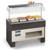 Isola buffet espositore Caldo per Gastronomia Modello PROXIMA 3 M HOT 1