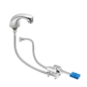 Kit rubinetto a pedale mono acqua a pavimento con bocca di erogazione fissa MNL Modello ERMES001KIT1