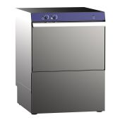 Lavabicchieri elettromeccanico SLS in acciaio inox AISI 304 Passaggio utile 265 mm cesto quadrato 40X40 Modello E40ECOCESTOQUADRO