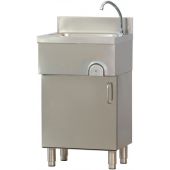 Lavamani Inox Modello LMM Porte a battente
