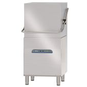 Lavastoviglie a cappotta elettronica Compack X150E in acciaio inox Cesto 50X60