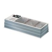 Espositore vetrina refrigerata da tavolo TCN Capacità vaschette GN vari formati Potenza kW 0,13 Modello MICRO