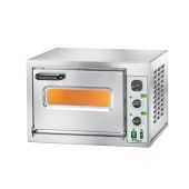 FORNO ELETTRICO PER PIZZA Modello MICROV22C Pannello comandi MANUALE 1 camera per la cottura Altezza Camera di cottura 22 cm, luce e pirometro