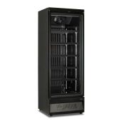 Espositore verticale murale negativo Modello MR75BT1 BLACK 1 porta a vetro