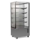 Espositore murale caldo in acciaio inox Modello MAGMA 1300
