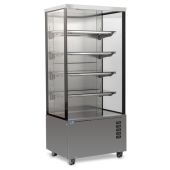 Espositore murale caldo in acciaio inox Modello MAGMA 900
